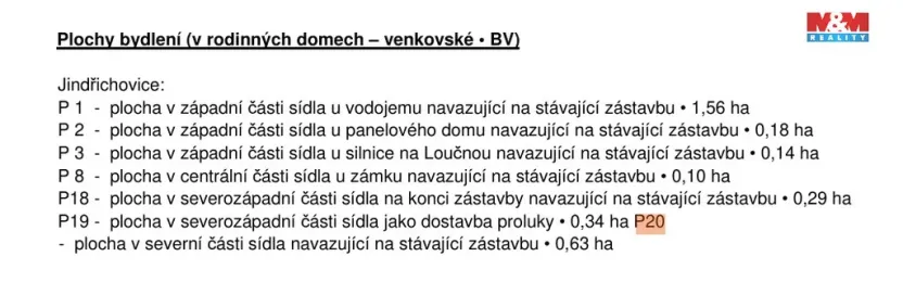 Prodej pozemku pro bydlení, Jindřichovice, 1204 m2