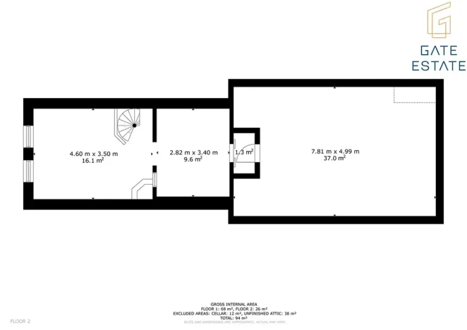 Prodej rodinného domu, Zlechov, 93 m2