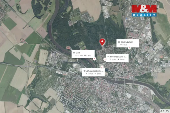 Prodej pozemku, Kolín, Zličská, 18 m2