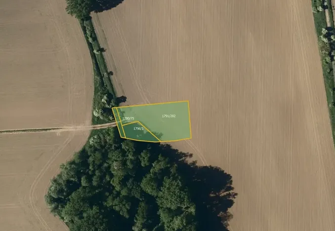 Prodej podílu pole, Morkovice-Slížany, 3422 m2