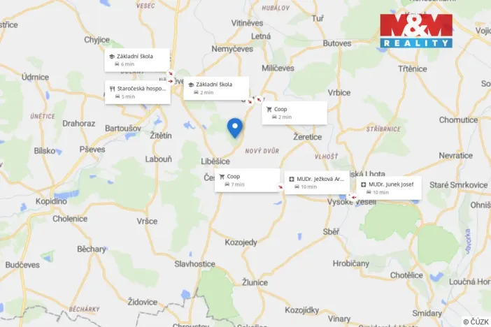 Prodej lesa, Slatiny, 6169 m2