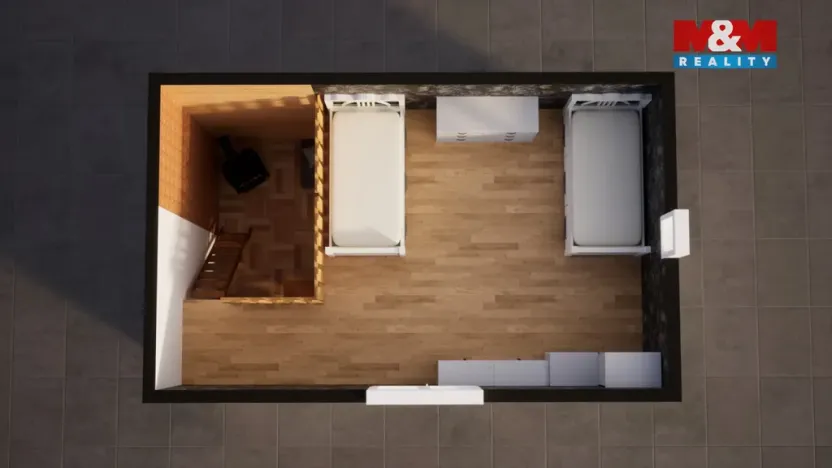 Prodej chaty, Vinařice, 40 m2