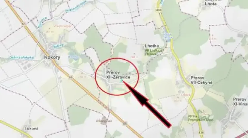 Prodej podílu pole, Přerov, 957 m2