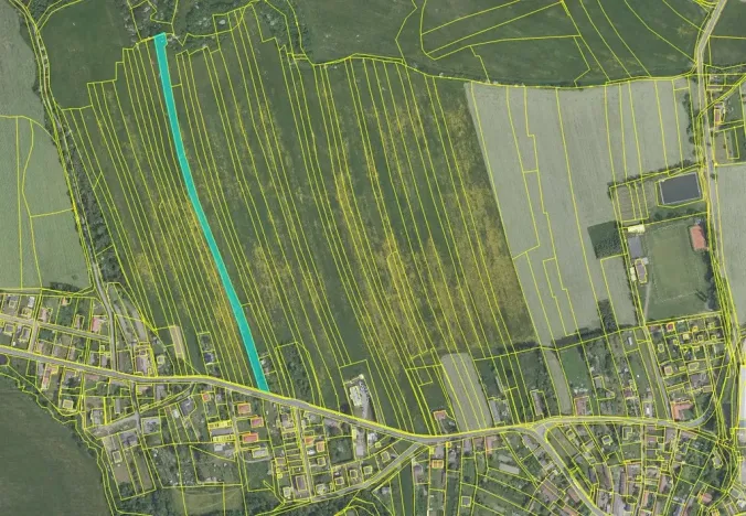 Prodej pole, Věšín, 6465 m2