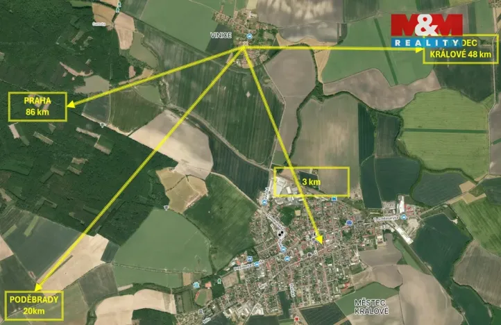 Prodej rodinného domu, Městec Králové - Vinice, 56 m2