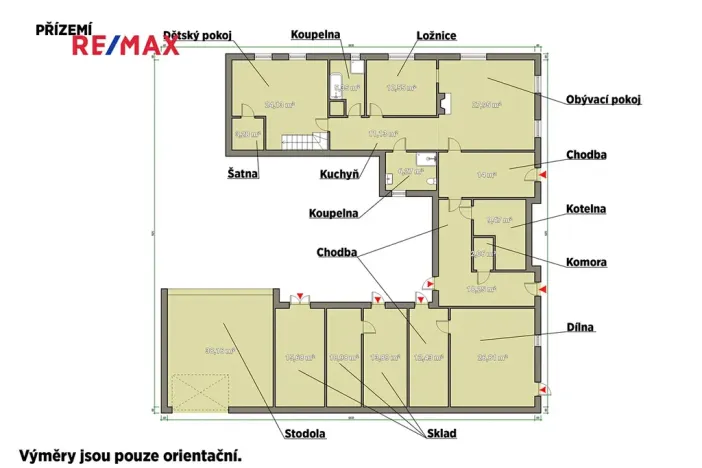 Prodej zemědělské usedlosti, Nové Hrady, 253 m2
