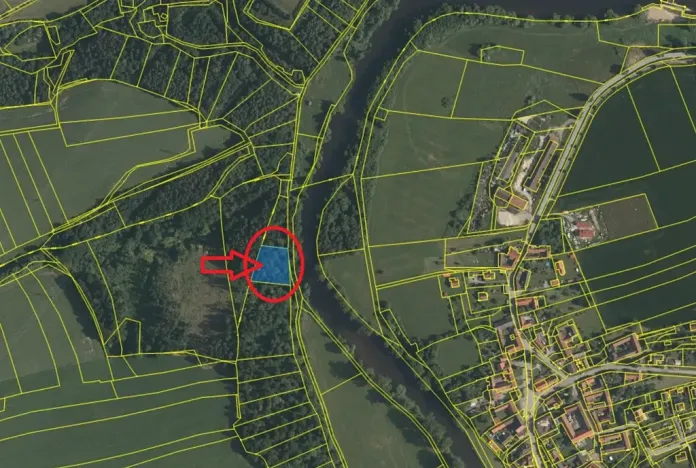 Prodej lesa, Zlatá Koruna, 2337 m2