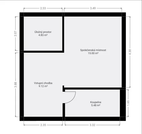 Prodej chaty, Nový Malín, 100 m2