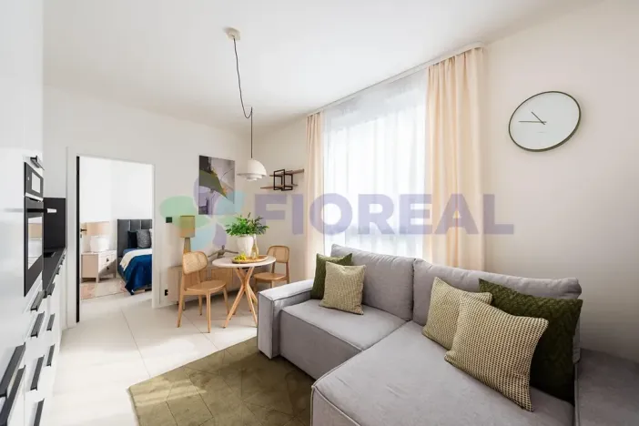 Pronájem bytu 2+kk, Praha - Vršovice, Krymská, 39 m2