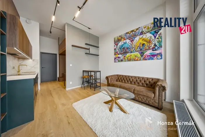 Pronájem bytu 1+kk, Brno, 42 m2