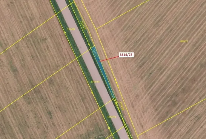 Dražba pozemku, Březník, 86 m2