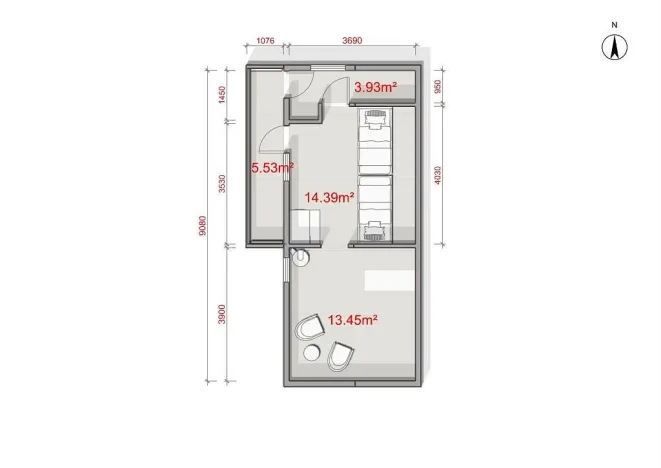 Prodej chaty, Licibořice - Šiškovice, 92 m2