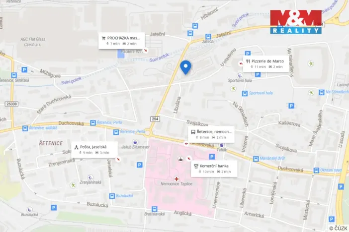 Prodej obchodního prostoru, Teplice, Libušina, 760 m2