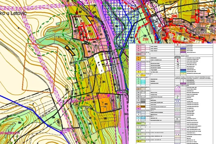 Prodej komerčního pozemku, Letovice, Nádražní, 3080 m2