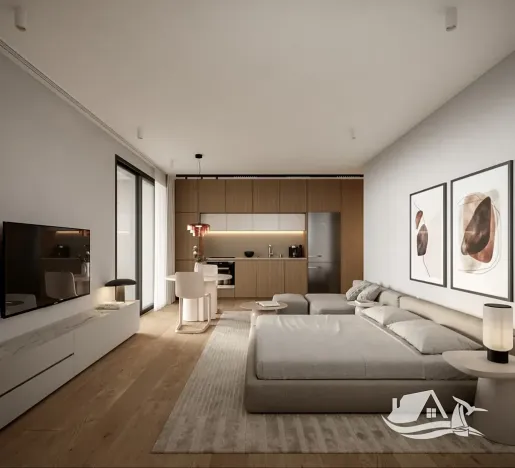 Prodej bytu 1+kk, Pafos, Kypr, 37 m2