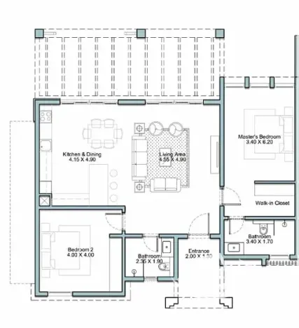 Prodej bytu 2+kk, Salála, Omán, 96 m2