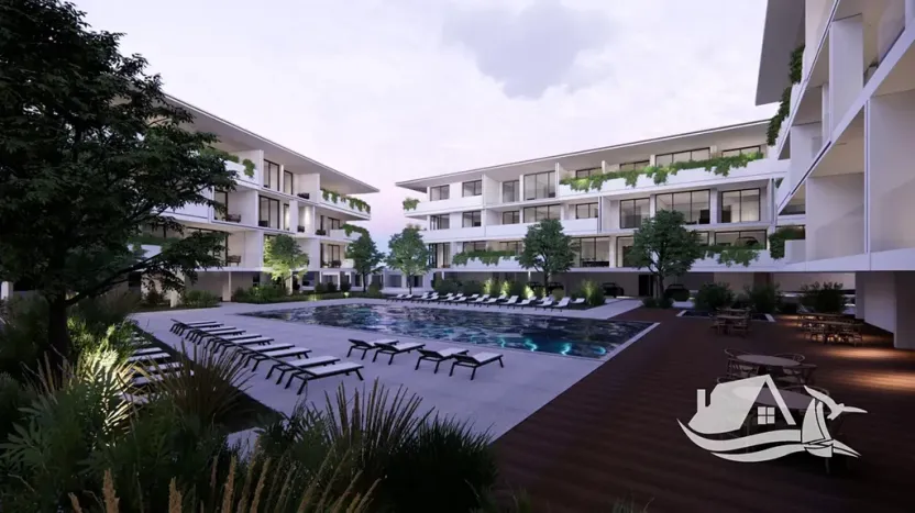 Prodej bytu 1+1, Pafos, Kypr, 52 m2