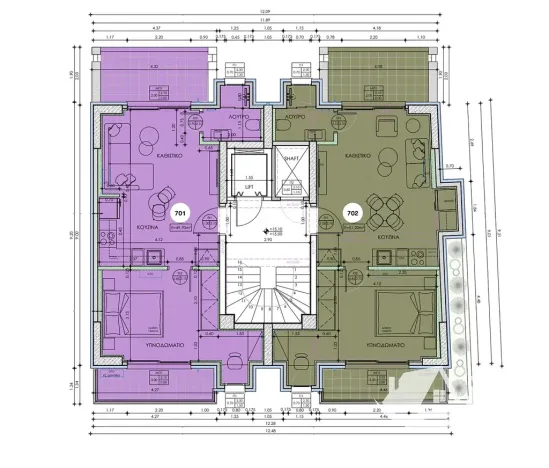 Prodej bytu 2+kk, Kallithea, Řecko, 51 m2