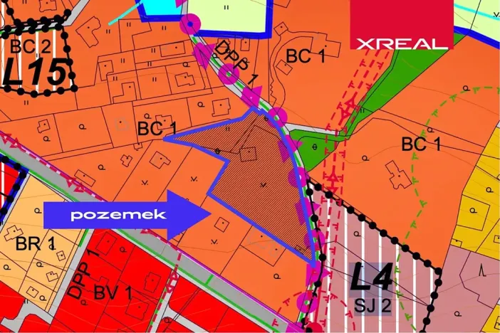 Prodej pozemku pro bydlení, Kamenice, 5174 m2