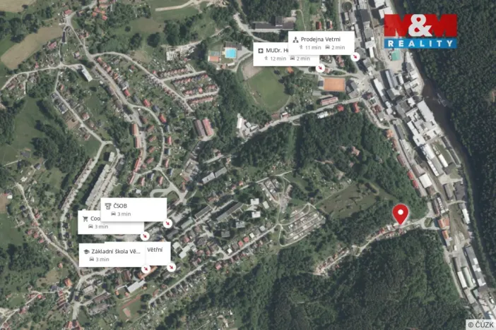 Pronájem bytu 2+kk, Větřní, U Lípy, 60 m2