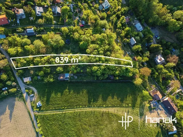 Prodej zahrady, Olomouc, 839 m2