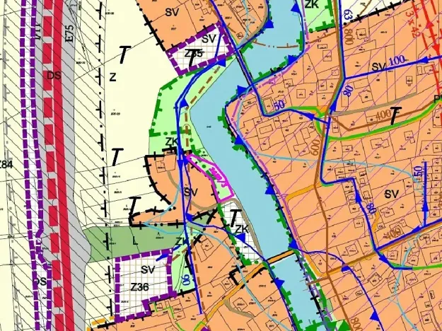 Dražba pozemku, Návsí, 1001 m2