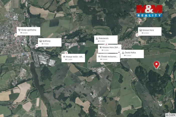 Prodej skladu, Kosova Hora, 800 m2