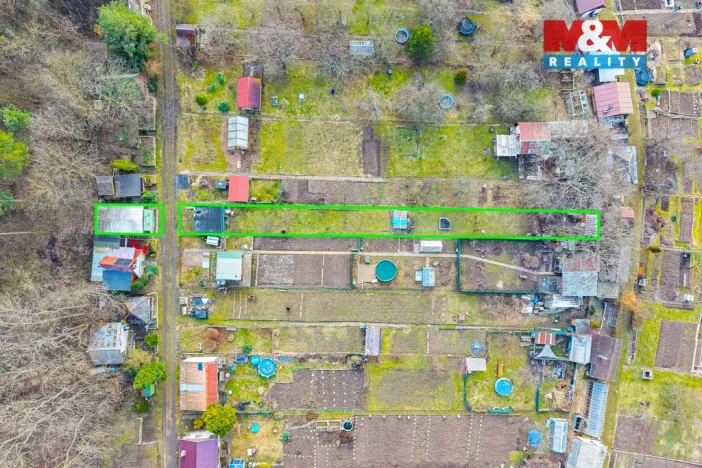 Prodej zahrady, Kadaň, 430 m2