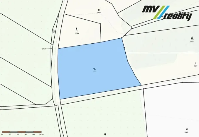 Prodej zahrady, Český Dub, 5762 m2