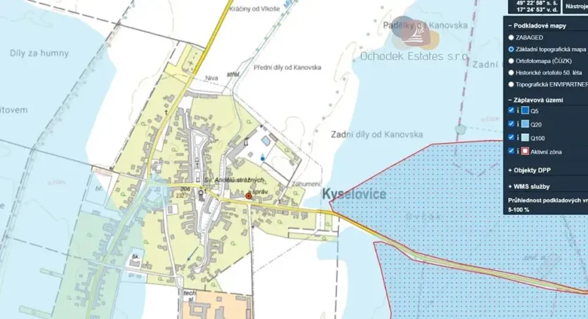 Prodej pozemku pro bydlení, Kyselovice, 6449 m2