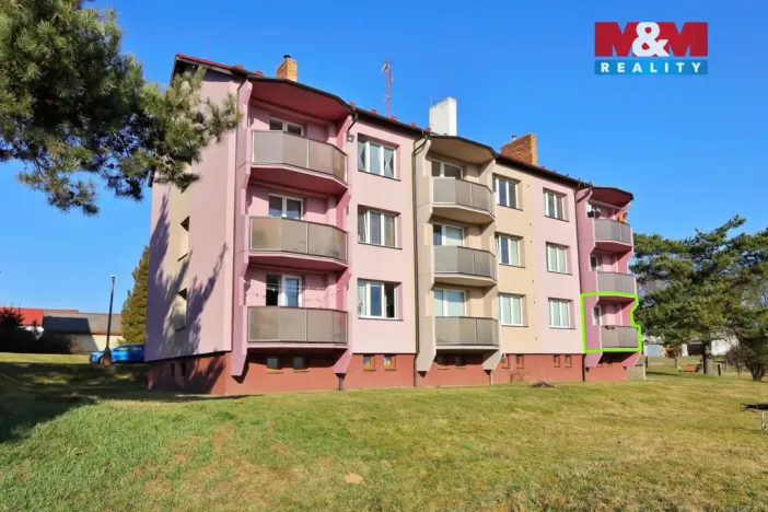 Prodej bytu 2+1, Horní Cerekev, Štítného, 62 m2