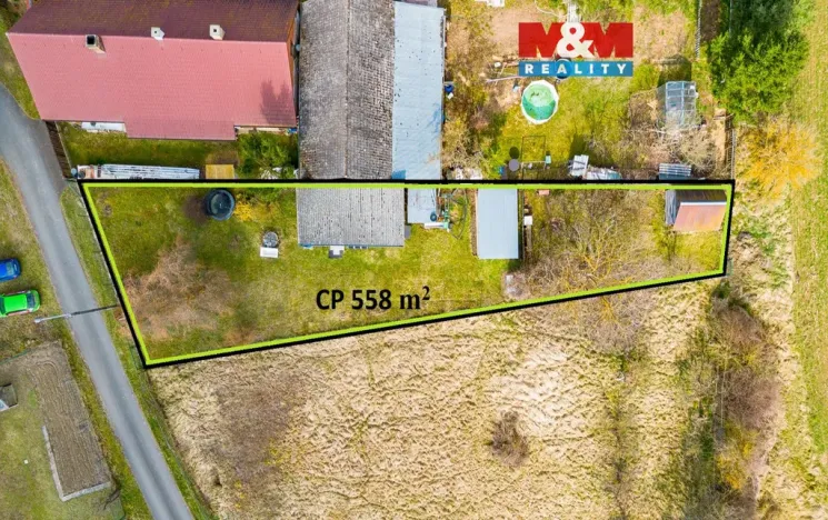 Prodej pozemku pro bydlení, Čížová - Topělec, 558 m2
