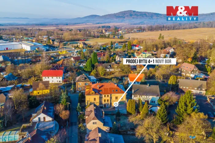 Prodej bytu 4+1, Nový Bor - Arnultovice, Gen. Svobody, 97 m2