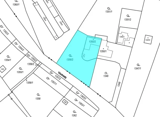Prodej komerčního pozemku, Brno, Vinohrady, 990 m2