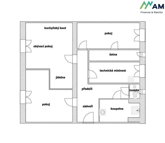 Prodej bytu 3+kk, Třinec - Staré Město, Dvořákova, 81 m2