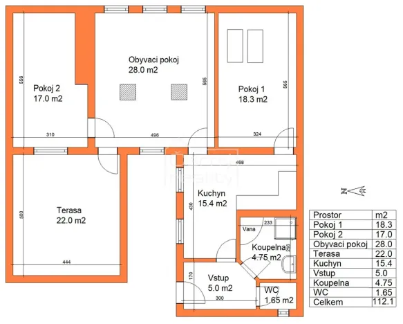 Prodej činžovního domu, Chrudim, Soukenická, 350 m2