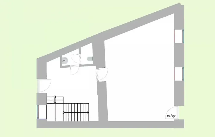 Pronájem obchodního prostoru, Brandýs nad Labem-Stará Boleslav, Ivana Olbrachta, 65 m2