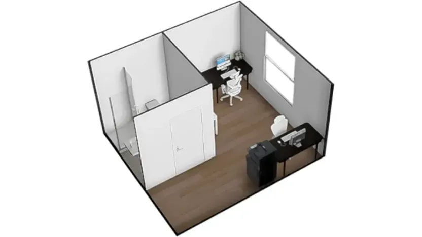 Pronájem kanceláře, Brno, Hády, 15 m2