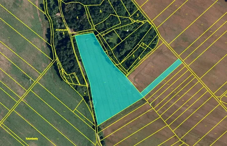 Prodej podílu pole, Ořechov, 36617 m2