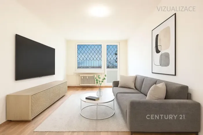 Pronájem bytu 2+kk, Bílina, Bezejmenná, 49 m2