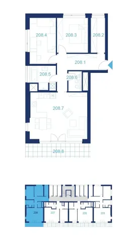 Prodej bytu 3+kk, Brno, Ondřeje Sekory, 98 m2