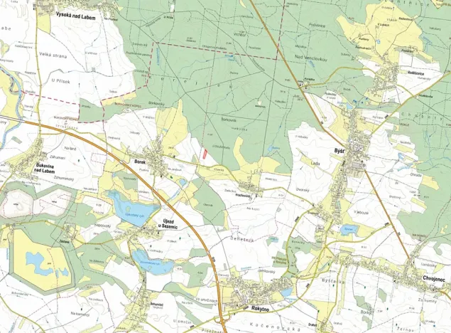 Prodej pole, Býšť, 5268 m2