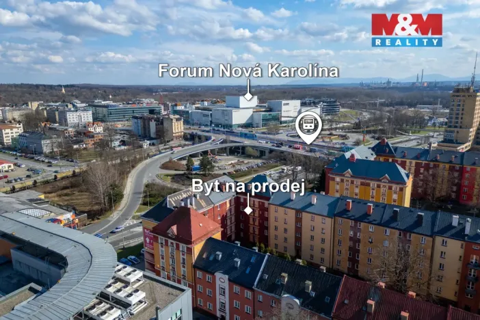 Prodej bytu 1+1, Ostrava, Senovážná, 46 m2