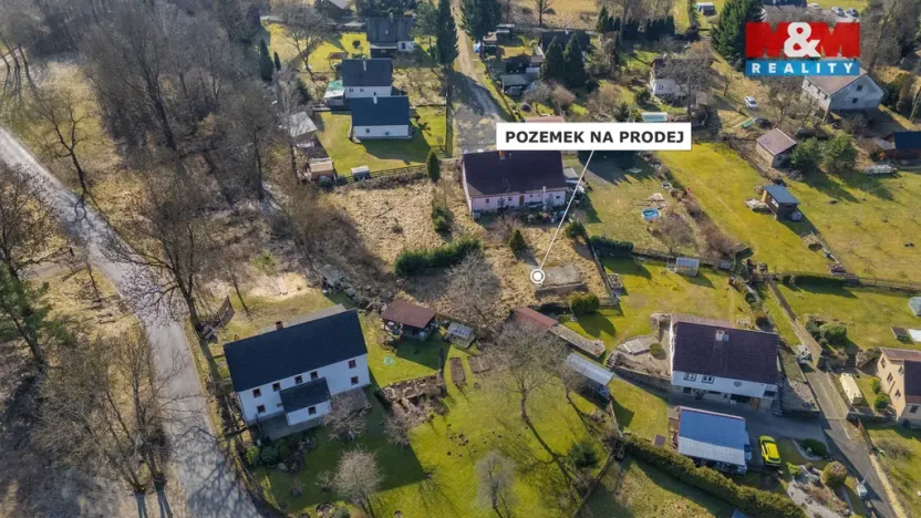 Prodej pozemku pro bydlení, Růžová, 880 m2