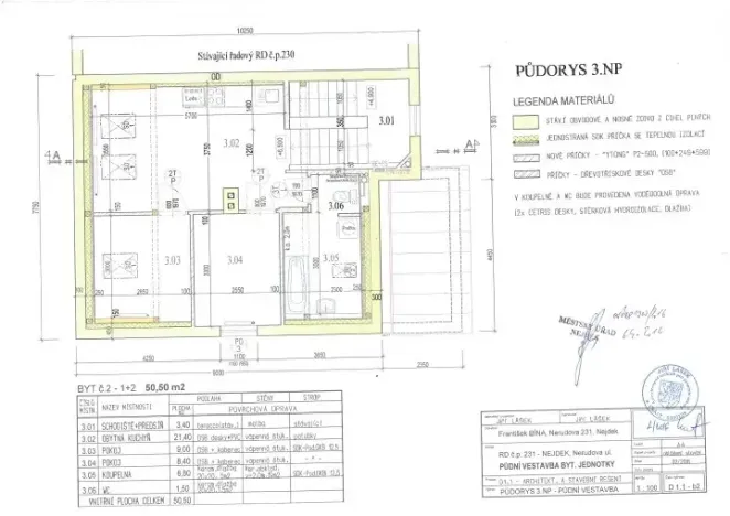 Dražba rodinného domu, Nejdek, Nerudova, 135 m2