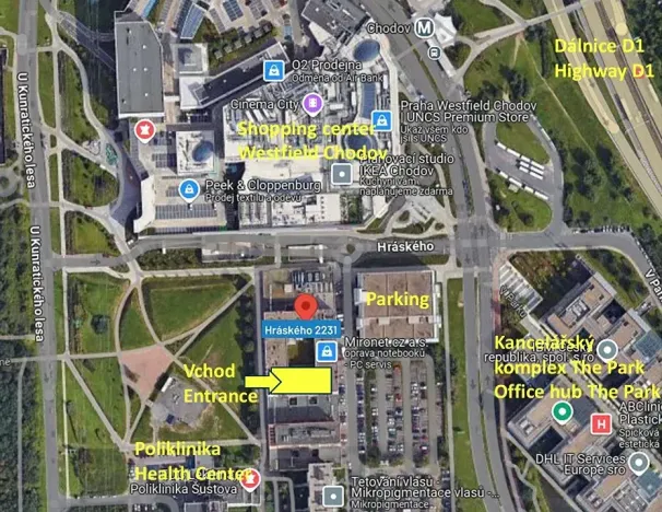 Pronájem obchodního prostoru, Praha - Chodov, Hráského, 987 m2