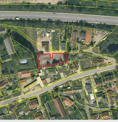 Prodej pozemku pro bydlení, Tábor, Družstevní, 1117 m2