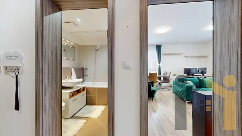 Prodej bytu 2+kk, Praha - Letňany, Hlučkova, 63 m2