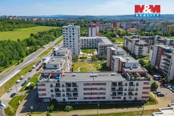 Pronájem bytu 2+kk, Plzeň - Severní Předměstí, Na Chmelnicích, 69 m2