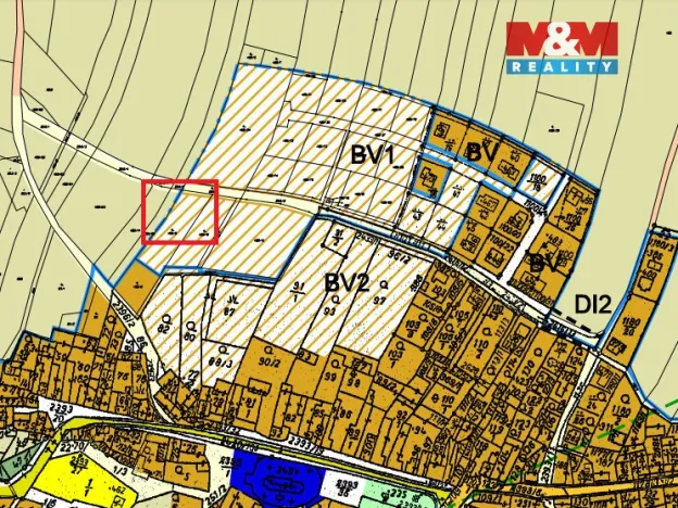 Prodej pozemku pro bydlení, Senožaty, 653 m2